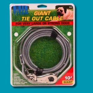 NWT Titan Giant Tie Out Cable 10 FOOT